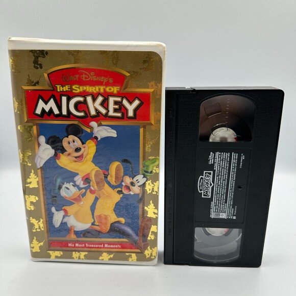 Walt Disneys The Spirit Of Mickey VHS His Most Treasured Moments 1998 NR - Picture 3 of 3